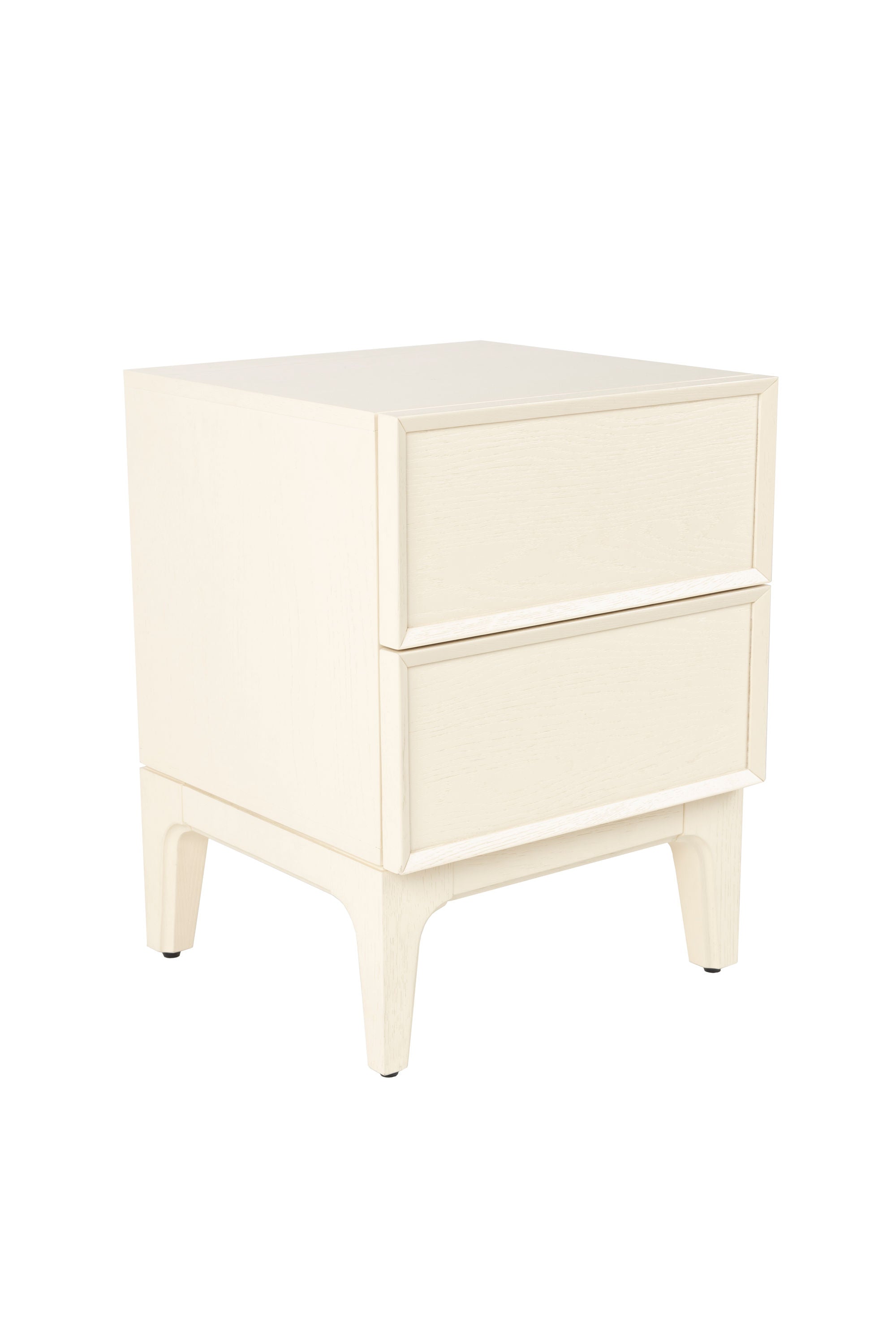 Zuiver June Beige Oak Wood Bedside Table